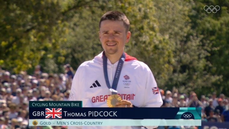 Том Пидкок завоевал золото в маунтинбайке на Олимпийских играх-2024 в Париже