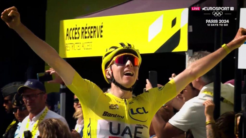Ришар Виранк считает, что Тадей Погачар на пути к победному дублю Джиро + Тур де Франс