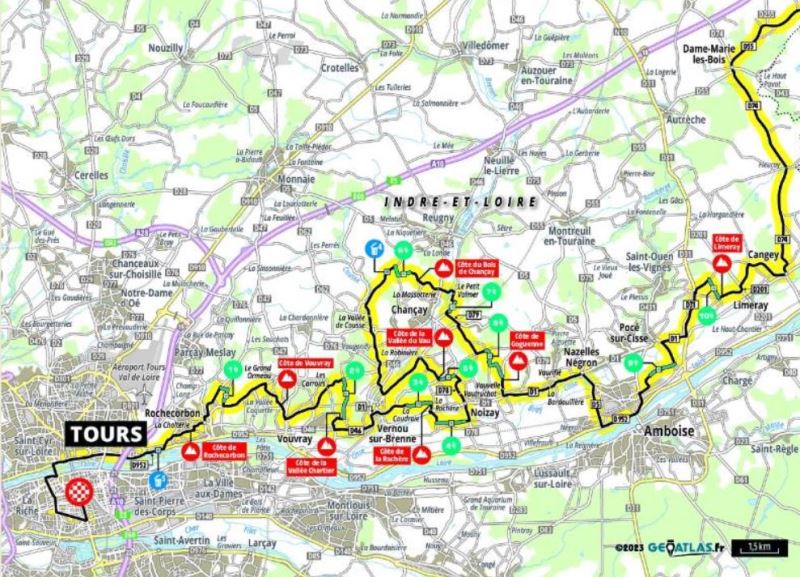 “Париж - Тур”-2025. Маршрут и участники “Париж - Тур”-2025. Маршрут и участники