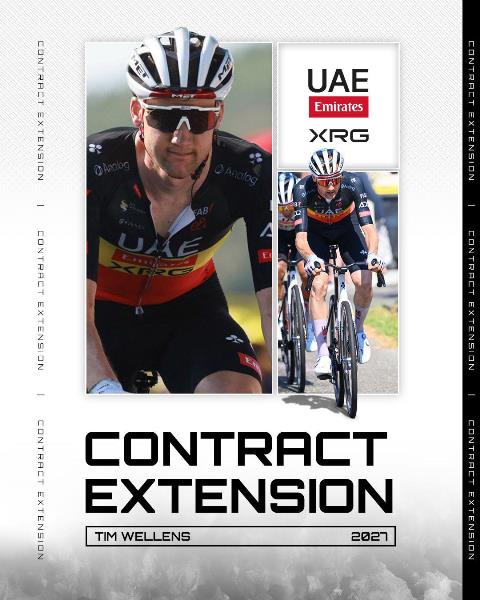 ����� ��������� ��������� � UAE Team Emirates&ndash;XRG, ��� ������� ������� ��������