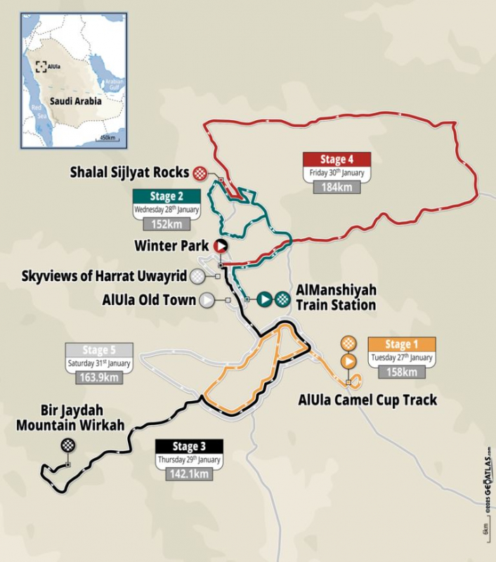 AlUla Tour-2026. ������� � ���������