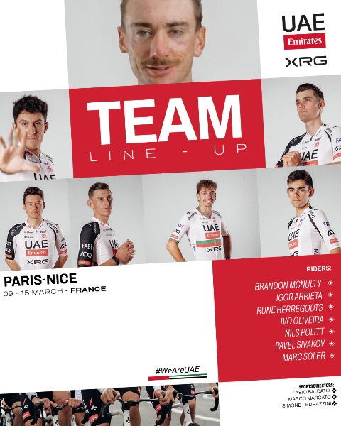 ������� �������� - ������� UAE Team Emirates XRG �� �����-�����-2026