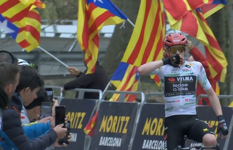 Дубль Йонаса Вингегора на Вуэльте Каталонии-2026 Дубль Йонаса Вингегора на Вуэльте Каталонии-2026