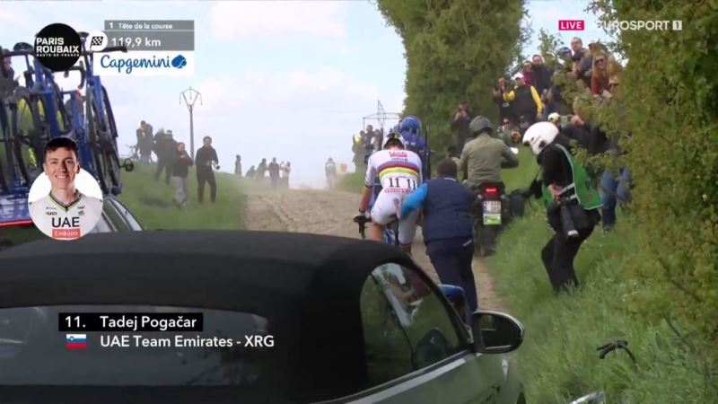 Тадей Погачар второй год подряд второй на Париж - Рубэ Тадей Погачар второй год подряд второй на Париж - Рубэ