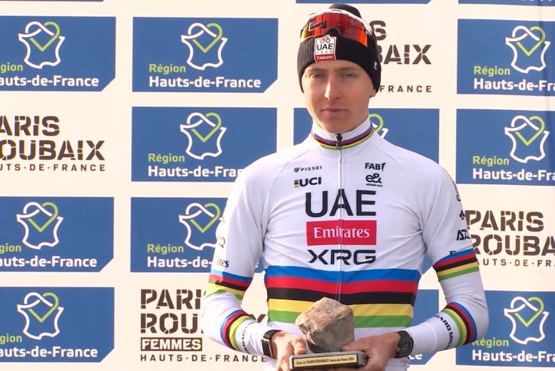 Тадей Погачар второй год подряд второй на Париж - Рубэ Тадей Погачар второй год подряд второй на Париж - Рубэ