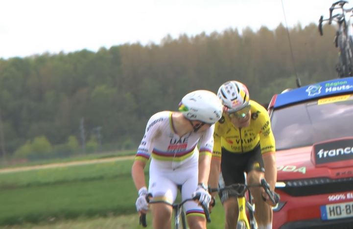 Тадей Погачар второй год подряд второй на Париж - Рубэ Тадей Погачар второй год подряд второй на Париж - Рубэ