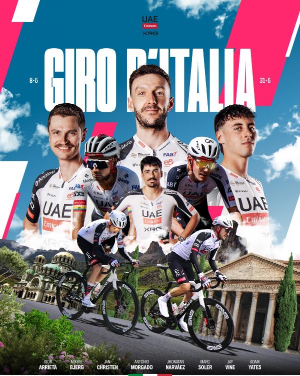 ������ UAE Team Emirates XRG �� ����� �&rsquo;������-2026
