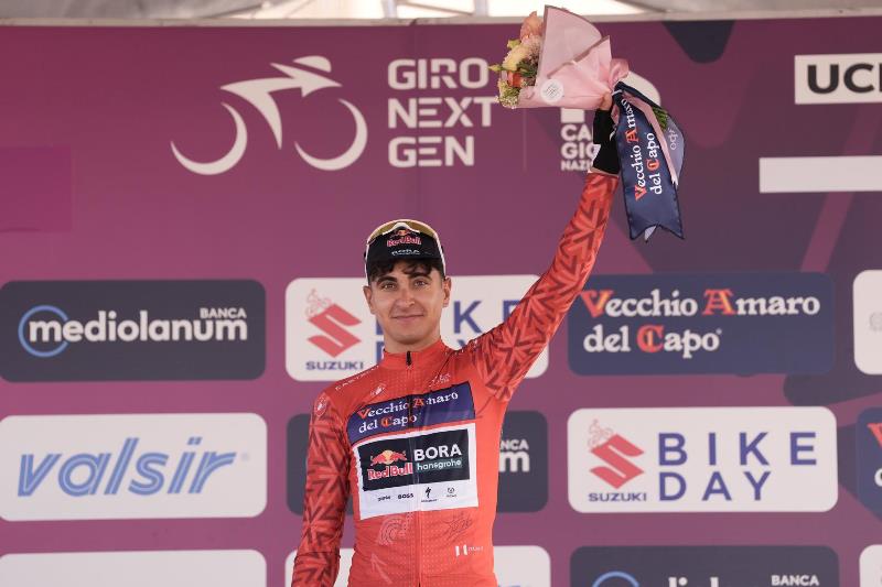 Давиде Донати — победитель 2 этапа Giro Next Gen-2026 Давиде Донати — победитель 2 этапа Giro Next Gen-2026