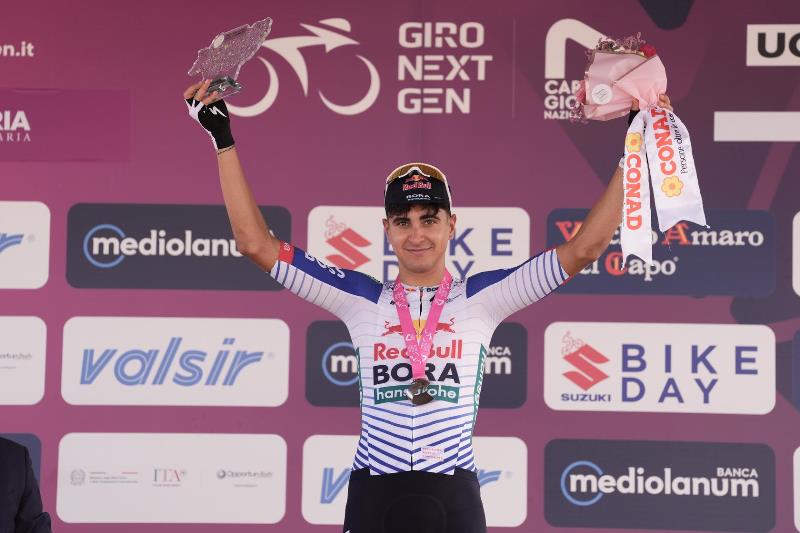 Давиде Донати — победитель 2 этапа Giro Next Gen-2026 Давиде Донати — победитель 2 этапа Giro Next Gen-2026